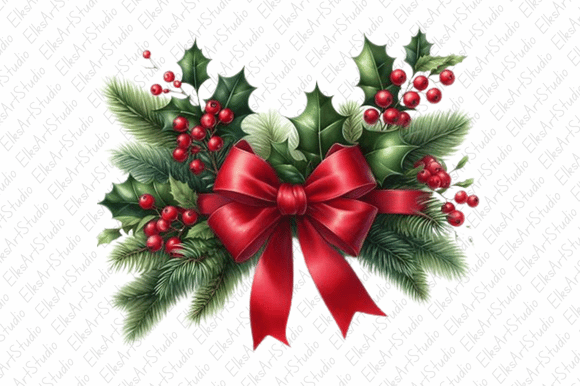 Christmas Garland Christmas Border Png Review