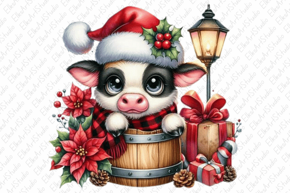 Christmas Highland Cows Clipart Png: A Crafter’s Review