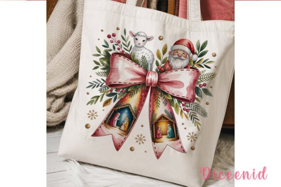 Christmas Nativity Bow PNG Clipart in Illustrations