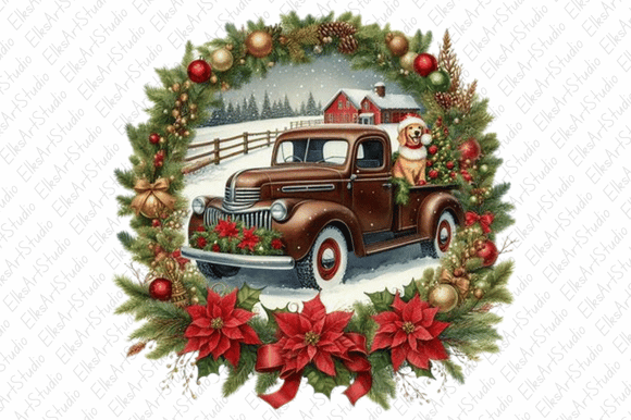 Christmas Truck Clipart Sublimation Png: A Seller’s Review