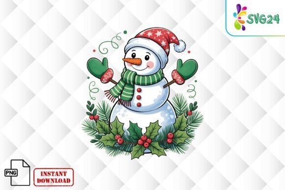 Cute Christmas Snowman PNG Embroidery Review