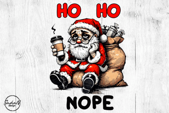 Funny Sarcastic Christmas Png Santa