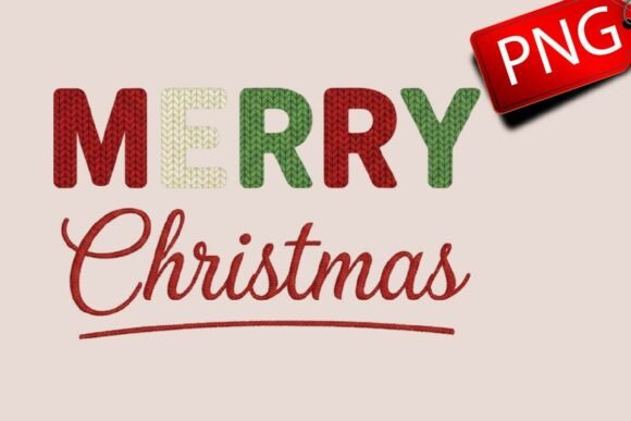 Merry Christmas Crochet PNG: A Designer’s Review for Illustrations