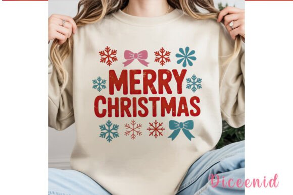 Merry Christmas Text PNG Clipart for Illustrations
