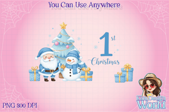 My First 1st Christmas Sublimation PNG: A Designer’s Review