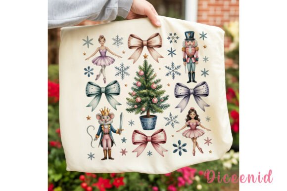 Nutcracker Ballet Christmas PNG Clipart for Illustrations
