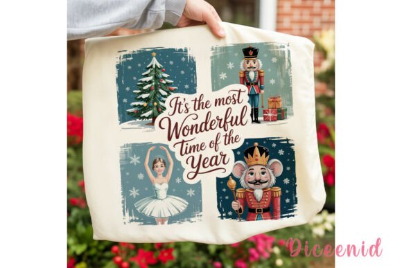 Vintage Nutcracker Christmas PNG Clipart